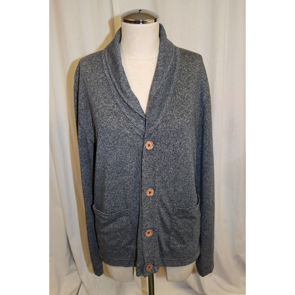 Koto Cardigan Button Down Size Small Long Sleeves Gray (4)